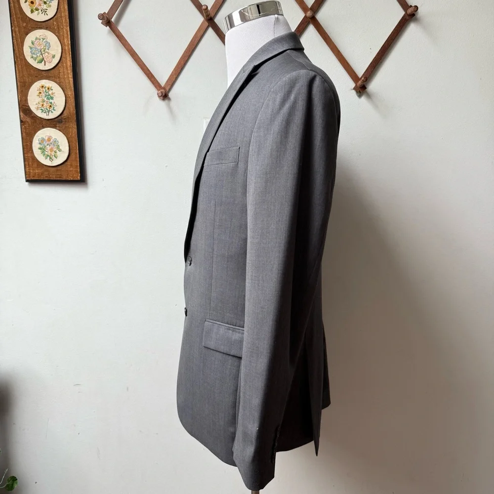 Egara Wool Slim Fit Blazer